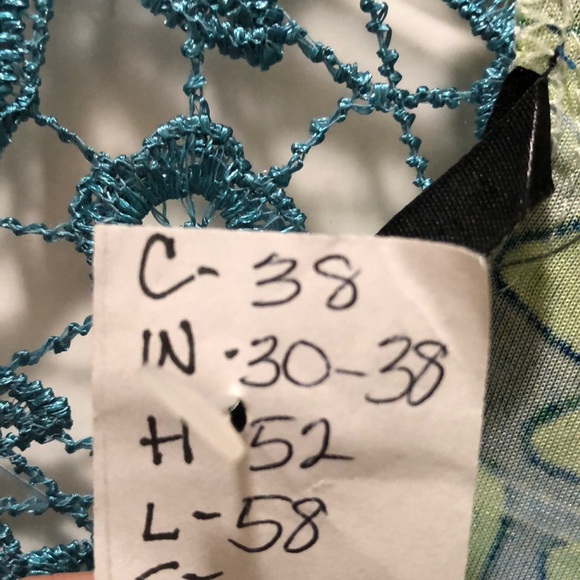 Stunning full length maxi dress with lace back - Picture 3 of 7